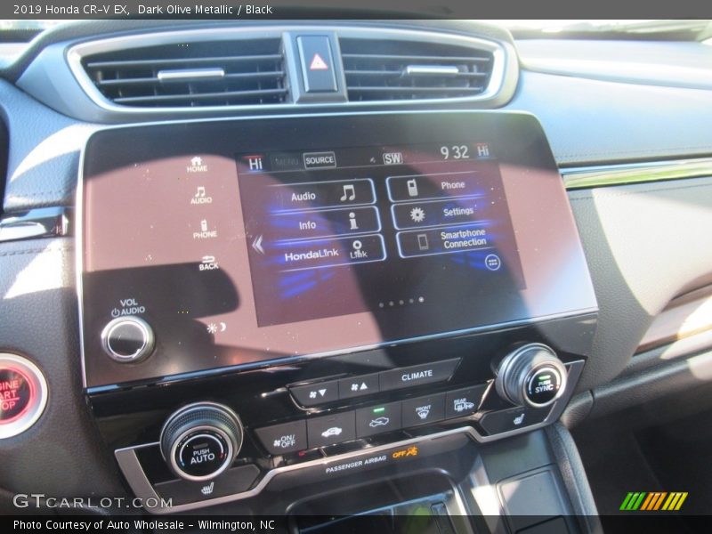Dark Olive Metallic / Black 2019 Honda CR-V EX