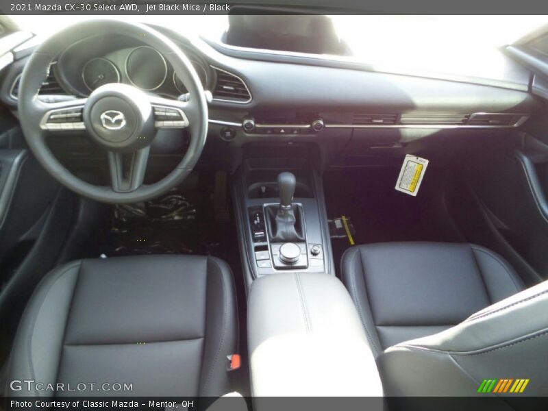 Jet Black Mica / Black 2021 Mazda CX-30 Select AWD