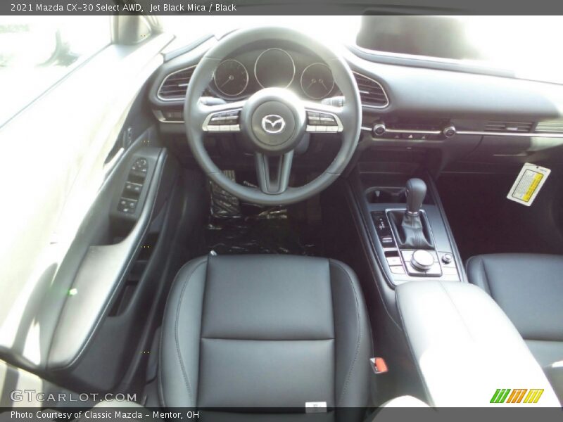 Jet Black Mica / Black 2021 Mazda CX-30 Select AWD