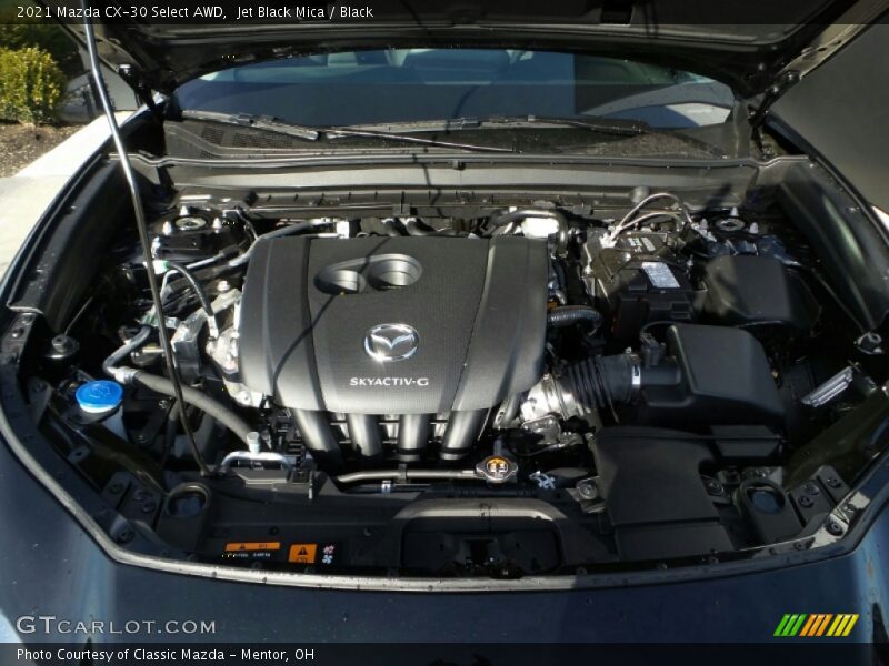 Jet Black Mica / Black 2021 Mazda CX-30 Select AWD