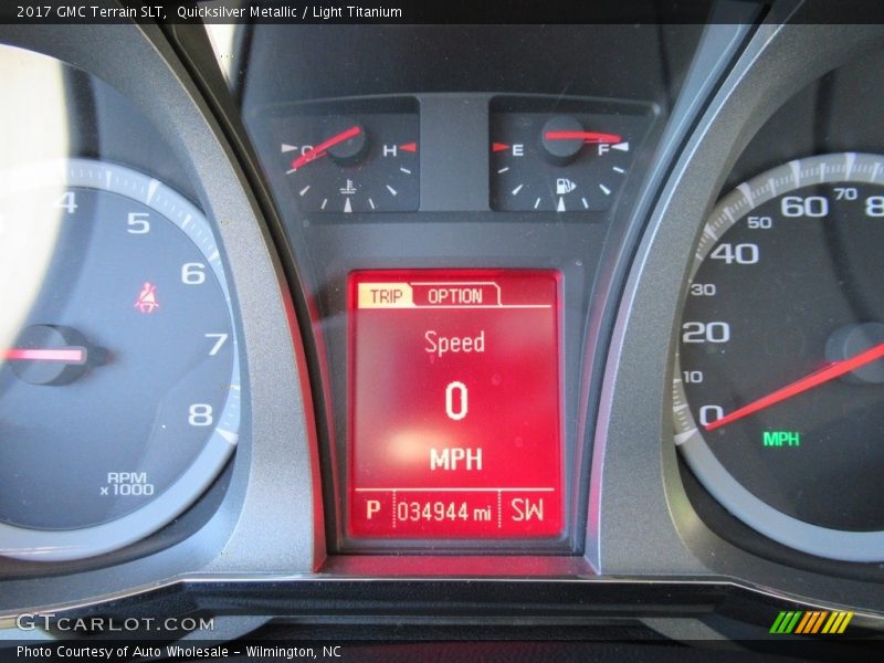 Quicksilver Metallic / Light Titanium 2017 GMC Terrain SLT