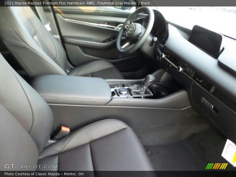 Front Seat of 2021 Mazda3 Premium Plus Hatchback AWD