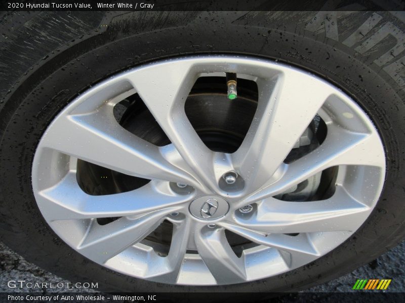 Winter White / Gray 2020 Hyundai Tucson Value