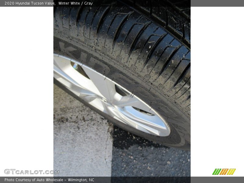 Winter White / Gray 2020 Hyundai Tucson Value
