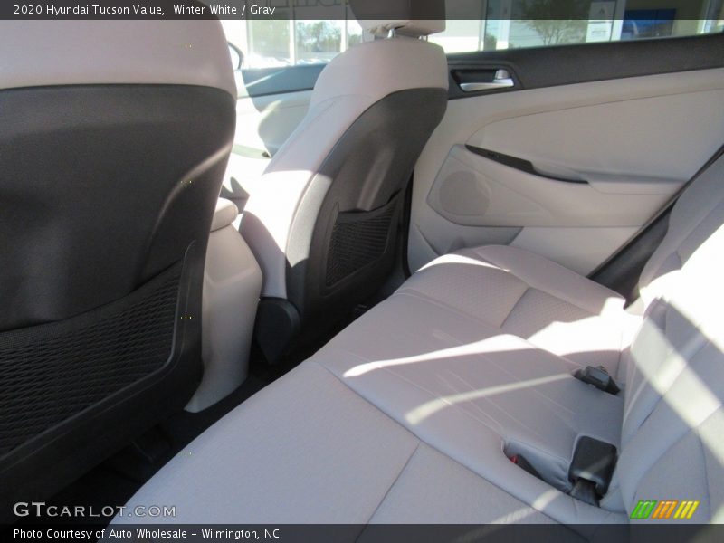 Winter White / Gray 2020 Hyundai Tucson Value