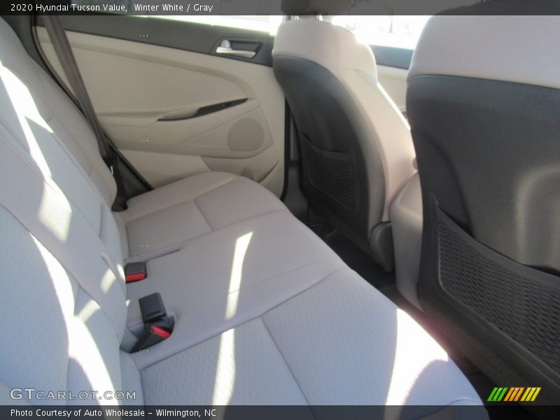 Winter White / Gray 2020 Hyundai Tucson Value