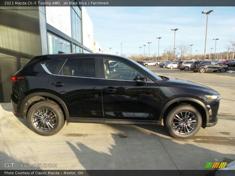 Jet Black Mica / Parchment 2021 Mazda CX-5 Touring AWD