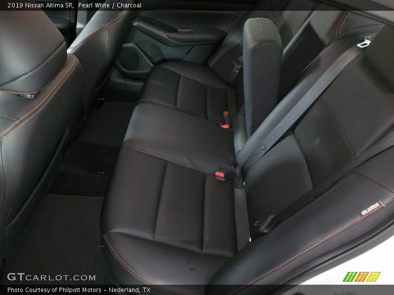 Pearl White / Charcoal 2019 Nissan Altima SR