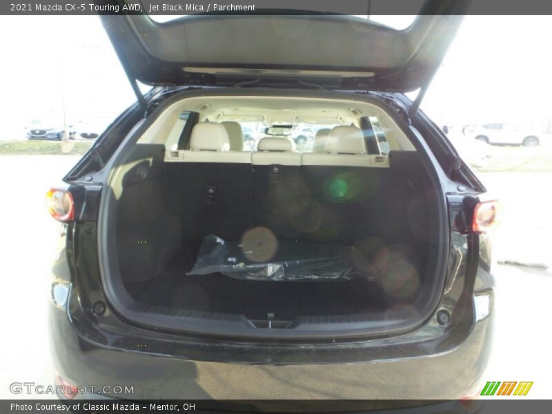 Jet Black Mica / Parchment 2021 Mazda CX-5 Touring AWD