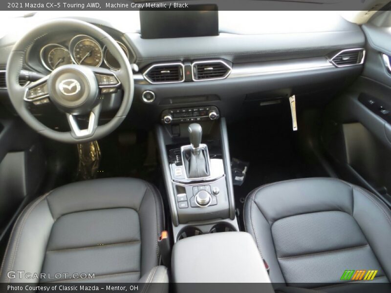 Machine Gray Metallic / Black 2021 Mazda CX-5 Touring AWD