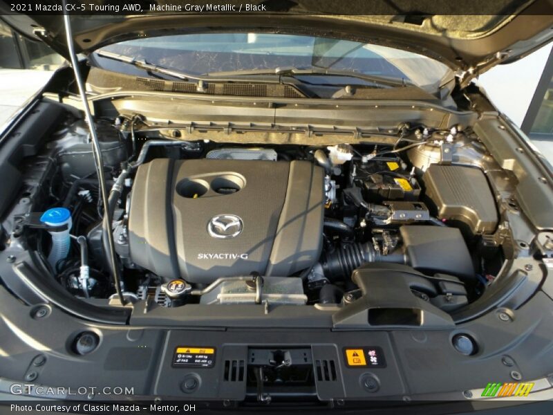  2021 CX-5 Touring AWD Engine - 2.5 Liter SKYACTIV-G DI DOHC 16-Valve VVT 4 Cylinder