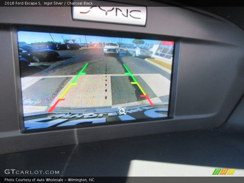 Ingot Silver / Charcoal Black 2018 Ford Escape S