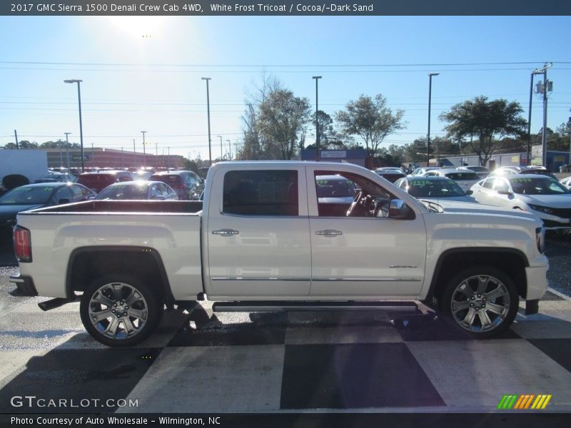 White Frost Tricoat / Cocoa/­Dark Sand 2017 GMC Sierra 1500 Denali Crew Cab 4WD