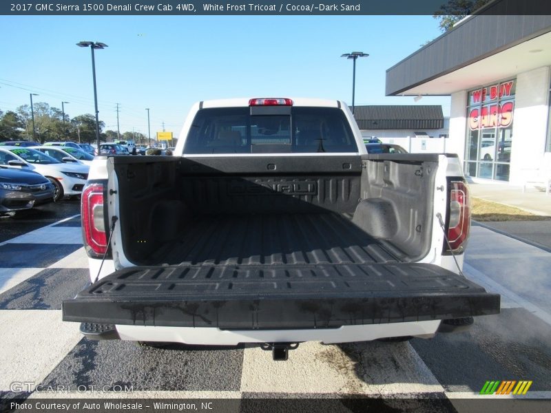 White Frost Tricoat / Cocoa/­Dark Sand 2017 GMC Sierra 1500 Denali Crew Cab 4WD