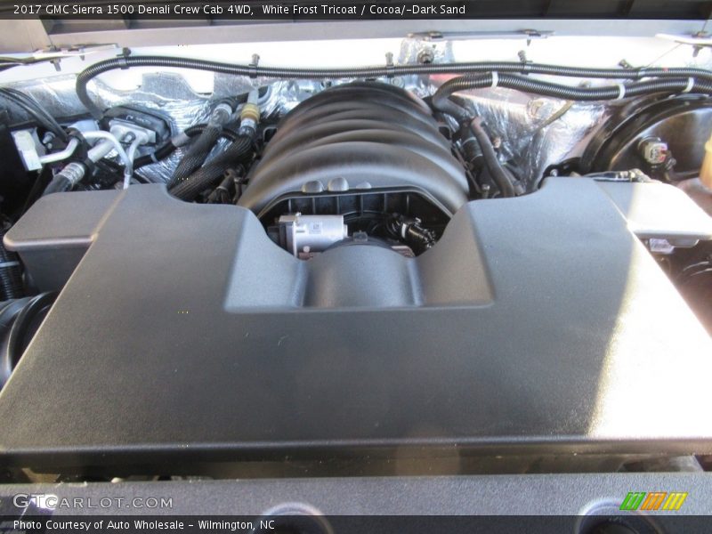 White Frost Tricoat / Cocoa/­Dark Sand 2017 GMC Sierra 1500 Denali Crew Cab 4WD