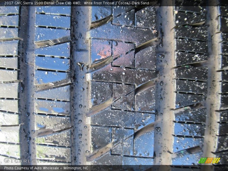 White Frost Tricoat / Cocoa/­Dark Sand 2017 GMC Sierra 1500 Denali Crew Cab 4WD