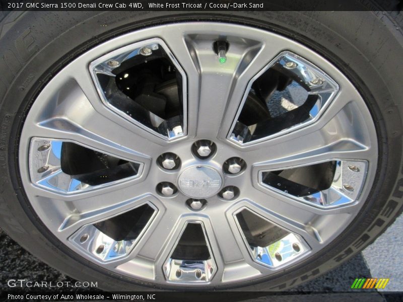 White Frost Tricoat / Cocoa/­Dark Sand 2017 GMC Sierra 1500 Denali Crew Cab 4WD