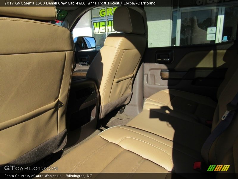 White Frost Tricoat / Cocoa/­Dark Sand 2017 GMC Sierra 1500 Denali Crew Cab 4WD