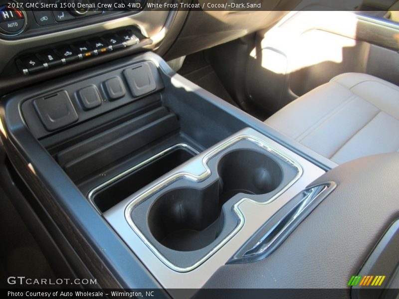 White Frost Tricoat / Cocoa/­Dark Sand 2017 GMC Sierra 1500 Denali Crew Cab 4WD