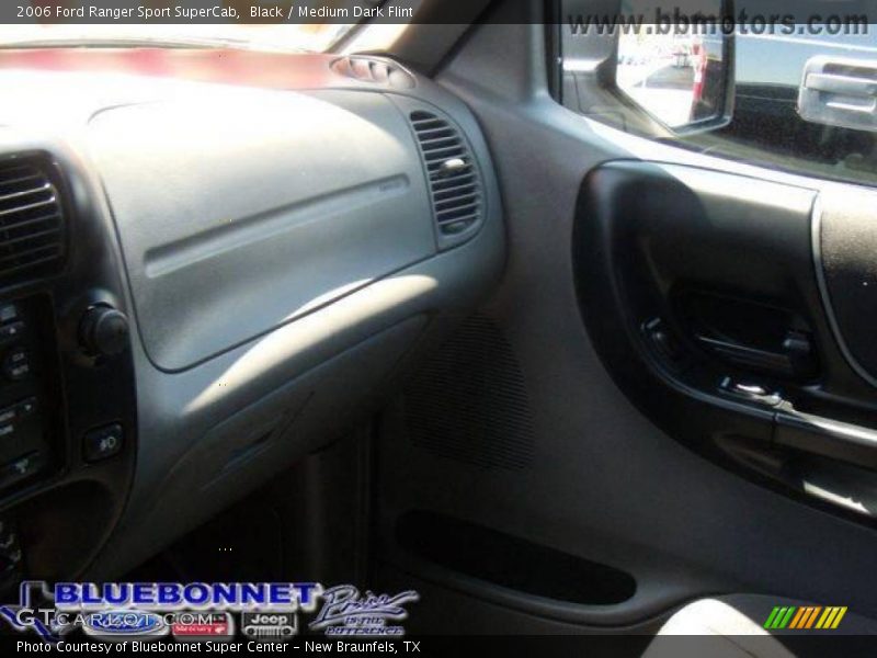 Black / Medium Dark Flint 2006 Ford Ranger Sport SuperCab