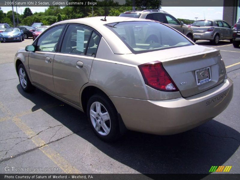 Golden Cashmere / Beige 2006 Saturn ION 2 Sedan