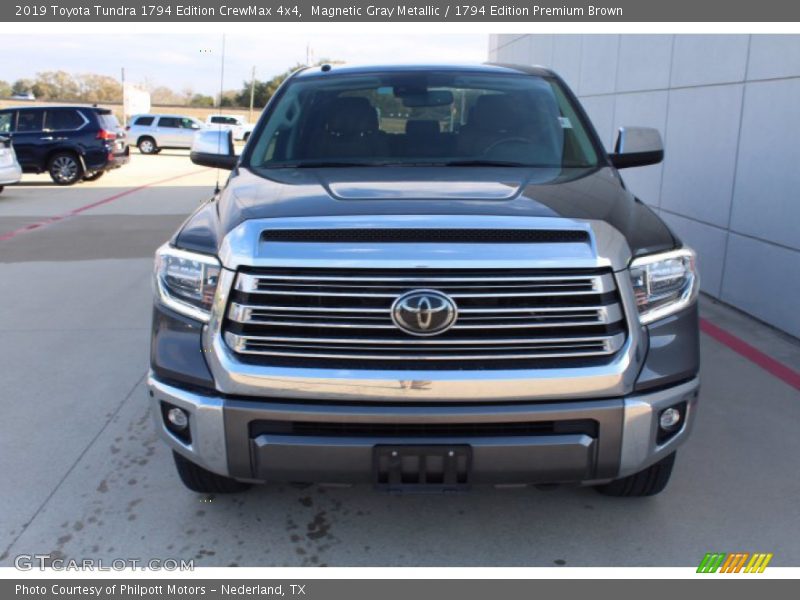 Magnetic Gray Metallic / 1794 Edition Premium Brown 2019 Toyota Tundra 1794 Edition CrewMax 4x4