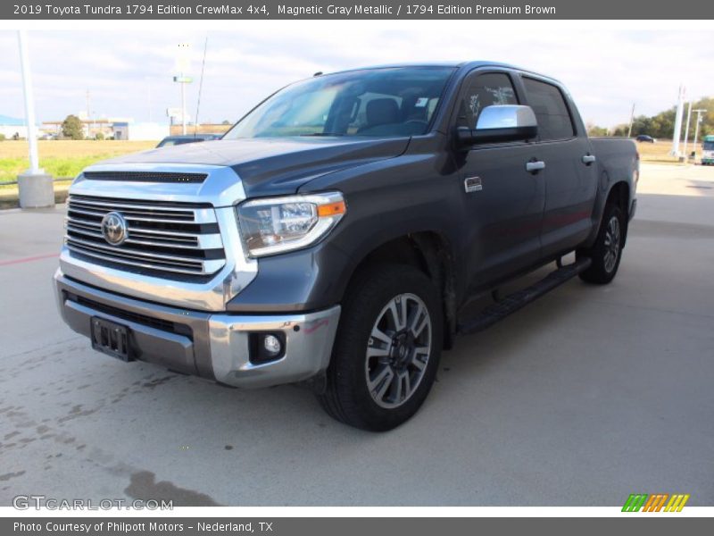 Magnetic Gray Metallic / 1794 Edition Premium Brown 2019 Toyota Tundra 1794 Edition CrewMax 4x4