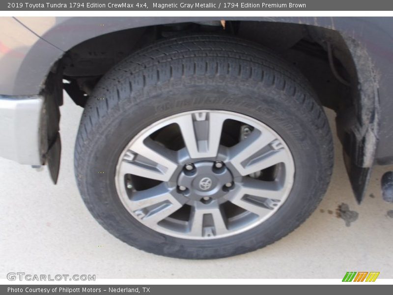 Magnetic Gray Metallic / 1794 Edition Premium Brown 2019 Toyota Tundra 1794 Edition CrewMax 4x4