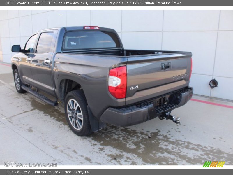 Magnetic Gray Metallic / 1794 Edition Premium Brown 2019 Toyota Tundra 1794 Edition CrewMax 4x4