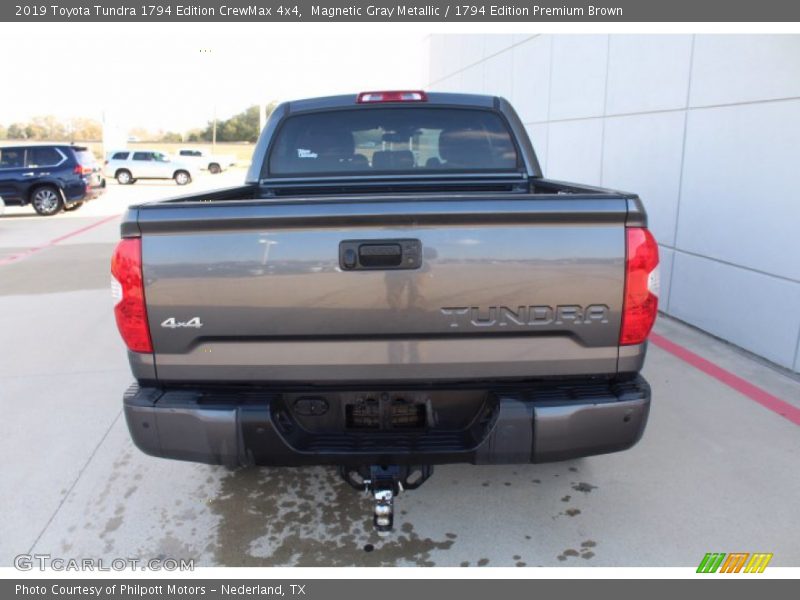Magnetic Gray Metallic / 1794 Edition Premium Brown 2019 Toyota Tundra 1794 Edition CrewMax 4x4