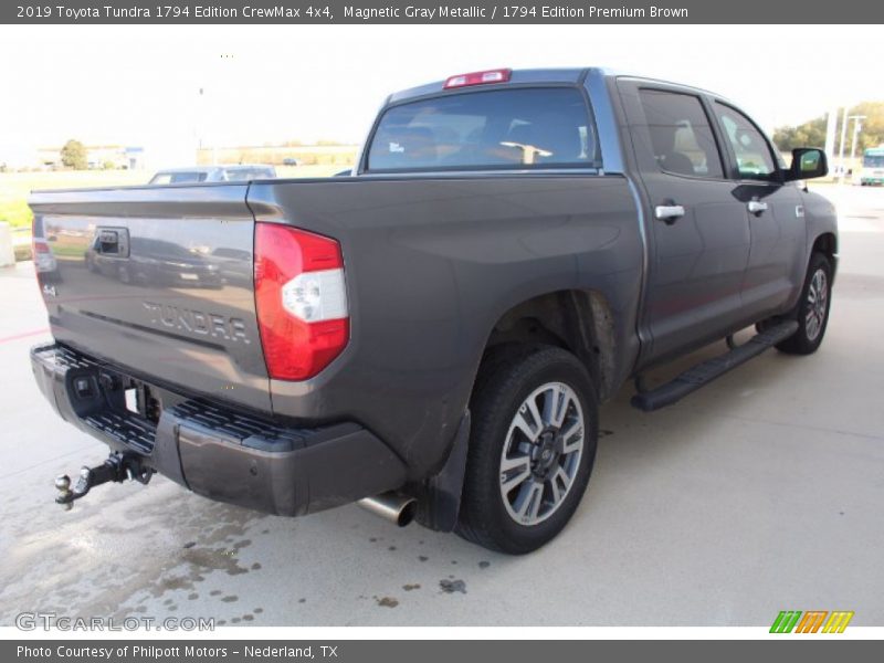 Magnetic Gray Metallic / 1794 Edition Premium Brown 2019 Toyota Tundra 1794 Edition CrewMax 4x4