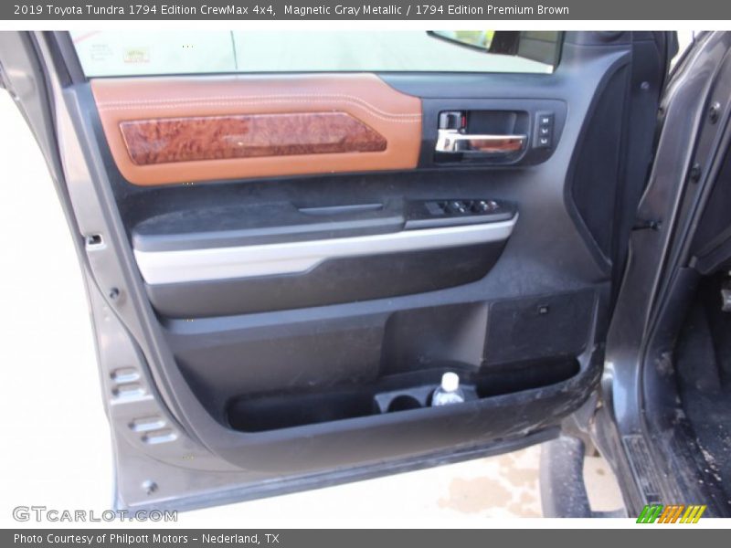 Magnetic Gray Metallic / 1794 Edition Premium Brown 2019 Toyota Tundra 1794 Edition CrewMax 4x4