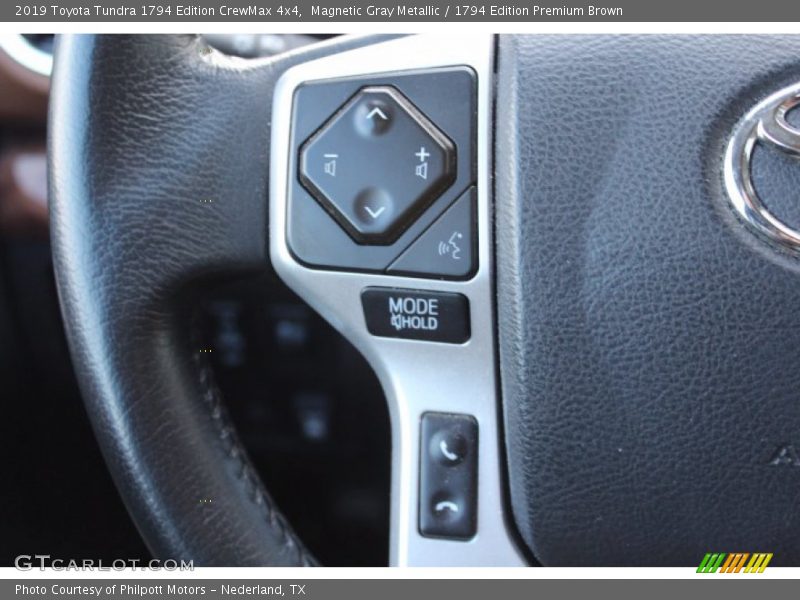 Magnetic Gray Metallic / 1794 Edition Premium Brown 2019 Toyota Tundra 1794 Edition CrewMax 4x4