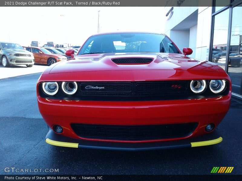 Torred / Black/Ruby Red 2021 Dodge Challenger R/T Scat Pack