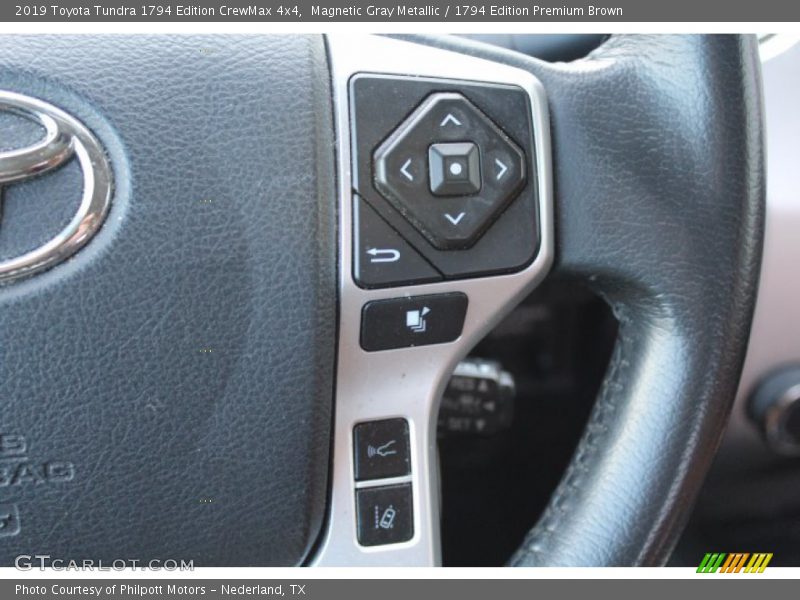 Magnetic Gray Metallic / 1794 Edition Premium Brown 2019 Toyota Tundra 1794 Edition CrewMax 4x4
