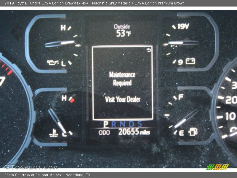 Magnetic Gray Metallic / 1794 Edition Premium Brown 2019 Toyota Tundra 1794 Edition CrewMax 4x4