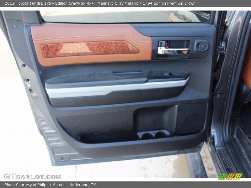 Magnetic Gray Metallic / 1794 Edition Premium Brown 2019 Toyota Tundra 1794 Edition CrewMax 4x4