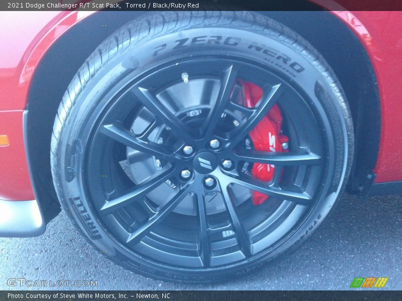 Torred / Black/Ruby Red 2021 Dodge Challenger R/T Scat Pack