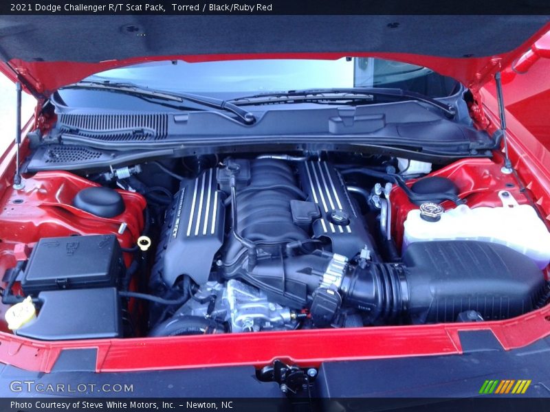 Torred / Black/Ruby Red 2021 Dodge Challenger R/T Scat Pack