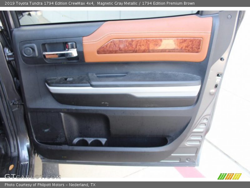 Magnetic Gray Metallic / 1794 Edition Premium Brown 2019 Toyota Tundra 1794 Edition CrewMax 4x4