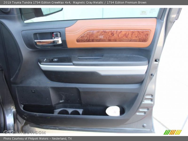 Magnetic Gray Metallic / 1794 Edition Premium Brown 2019 Toyota Tundra 1794 Edition CrewMax 4x4