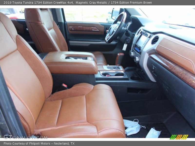 Magnetic Gray Metallic / 1794 Edition Premium Brown 2019 Toyota Tundra 1794 Edition CrewMax 4x4