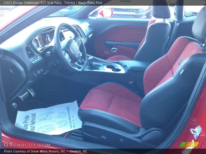 Torred / Black/Ruby Red 2021 Dodge Challenger R/T Scat Pack