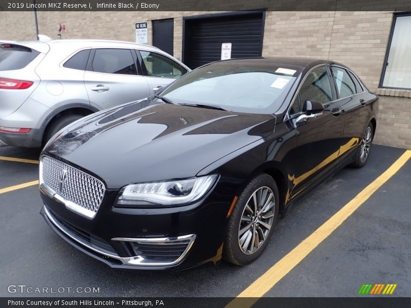 Infinite Black / Ebony 2019 Lincoln MKZ Reserve I