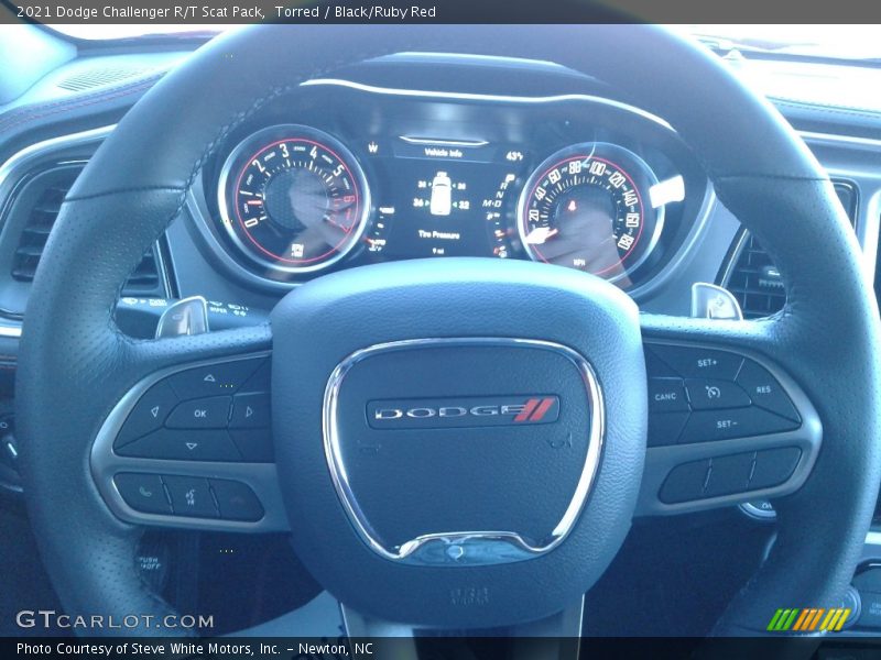 Torred / Black/Ruby Red 2021 Dodge Challenger R/T Scat Pack