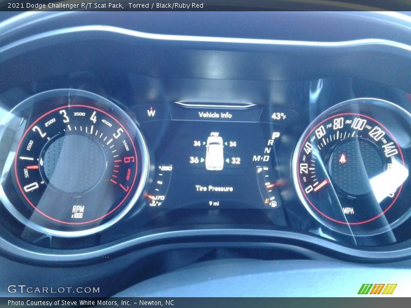 Torred / Black/Ruby Red 2021 Dodge Challenger R/T Scat Pack