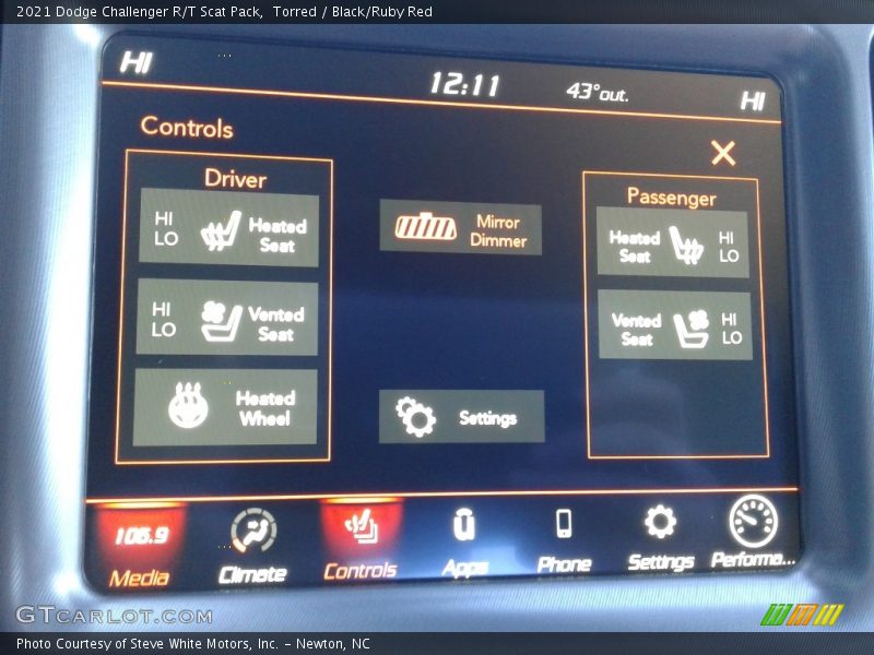 Torred / Black/Ruby Red 2021 Dodge Challenger R/T Scat Pack