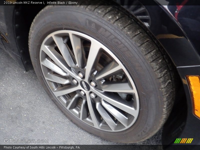 Infinite Black / Ebony 2019 Lincoln MKZ Reserve I