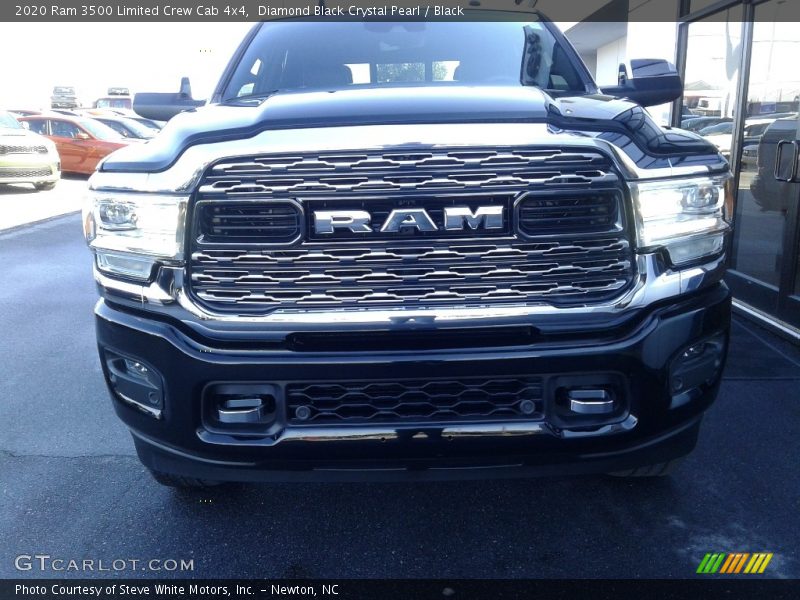 Diamond Black Crystal Pearl / Black 2020 Ram 3500 Limited Crew Cab 4x4