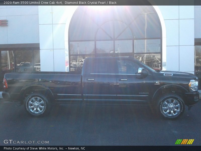 Diamond Black Crystal Pearl / Black 2020 Ram 3500 Limited Crew Cab 4x4